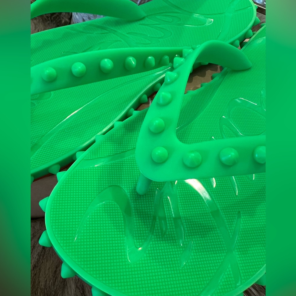 NIB SUPER LOUBI FLIP FLAT SANDALS🔥🔥 - Picture 2 of 4
